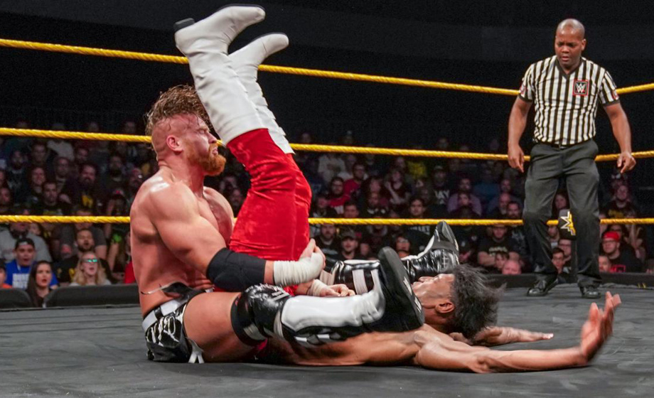 宝城海里挑战善纳·巴斯勒，她能否夺得NXT女子冠军？《WWE NXT 2019.04.18》