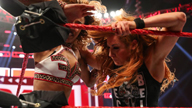 女子单打赛，女汉子贝基对阵艾莉西亚·福克斯！《WWE RAW 2019.04.23》