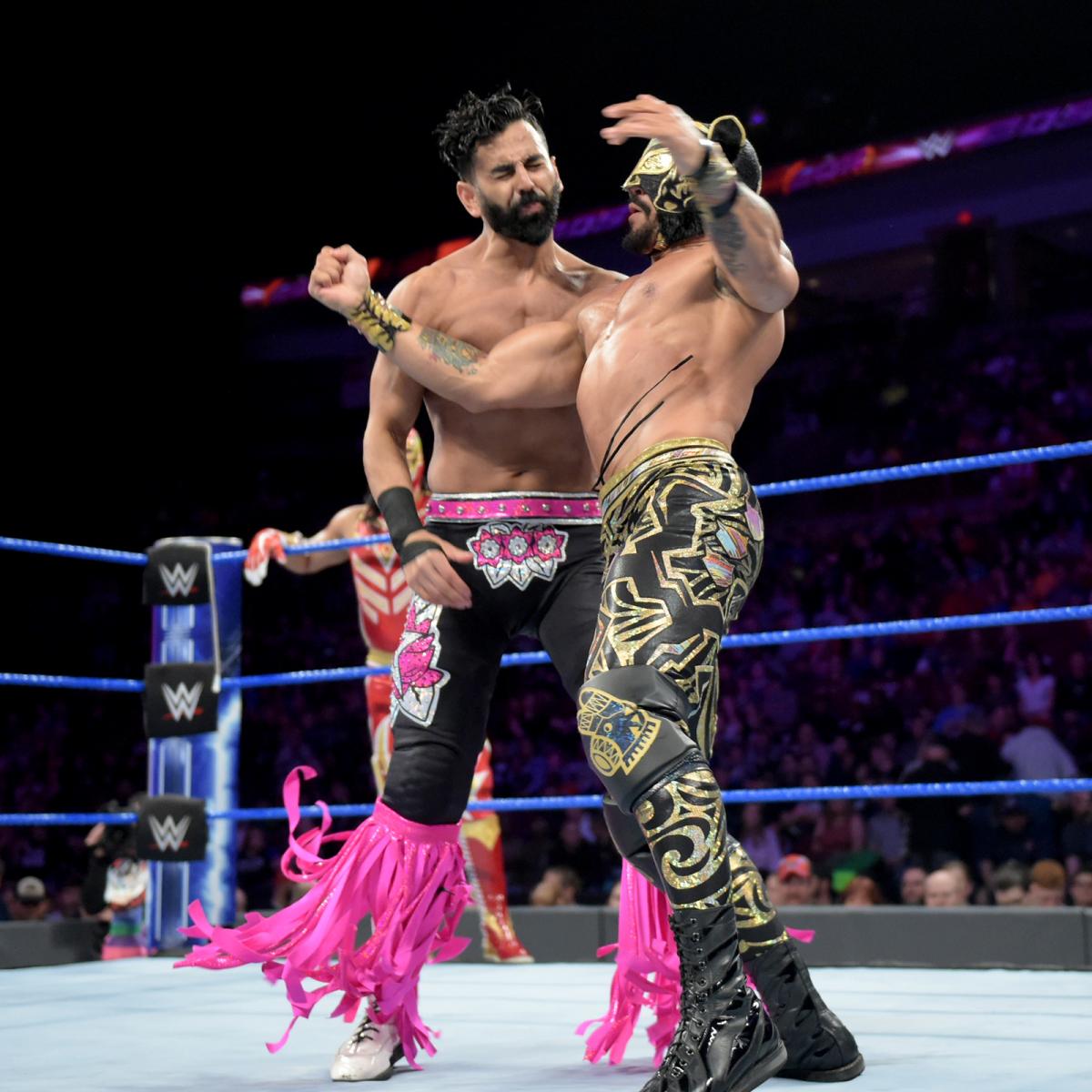 辛格兄弟回归，德鲁·古拉克大战托尼·尼斯！《WWE 205 Live 2019.05.02》