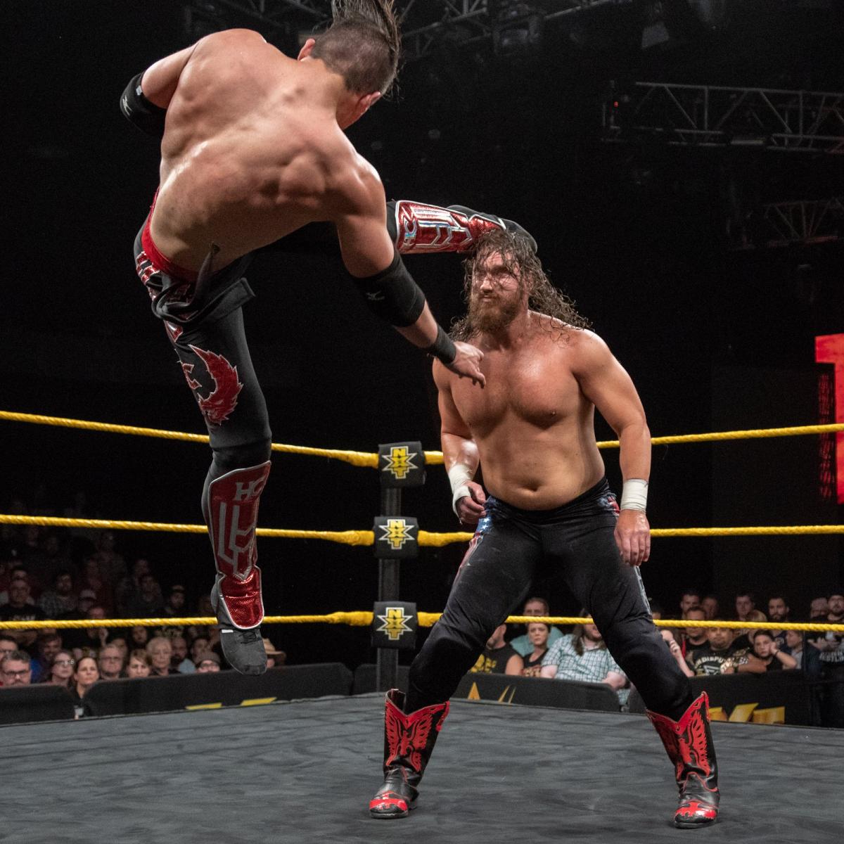 Kushida一拳击倒了卡修斯·奥赫诺？《WWE NXT 2019.05.02》