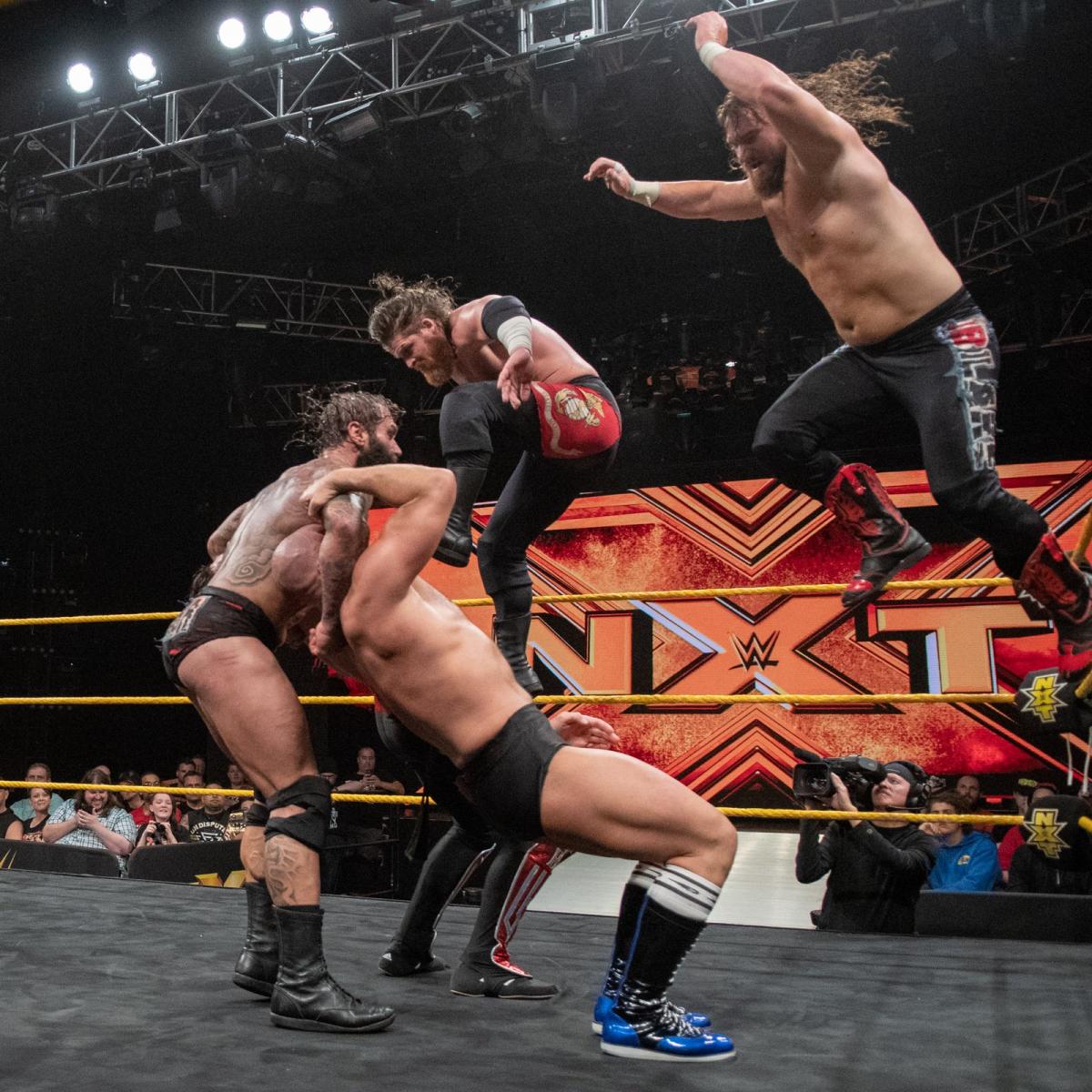 Kushida一拳击倒了卡修斯·奥赫诺？《WWE NXT 2019.05.02》