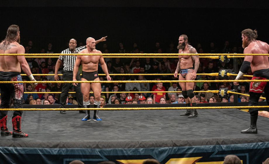 Kushida一拳击倒了卡修斯·奥赫诺？《WWE NXT 2019.05.02》