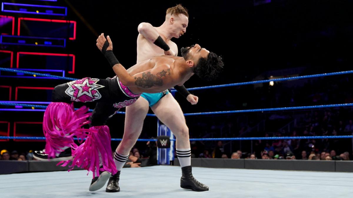 五重威胁赛，谁将成为最后的胜者？《WWE 205 Live 2019.05.23》