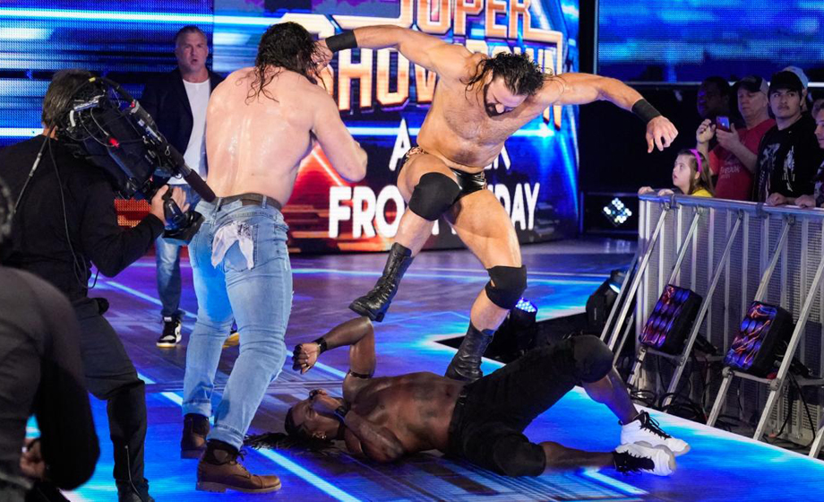 二柱子“抱大腿”罗曼，重夺247冠军！《WWE SD 2019.05.29》
