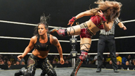 女子冠军赛，善纳·巴斯勒大战紫雷！《WWE NXT 接管大赛：XXV》