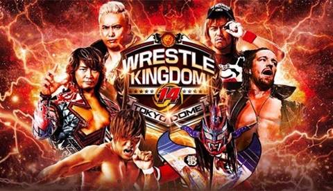 NJPW《摔角王国14》比赛视频