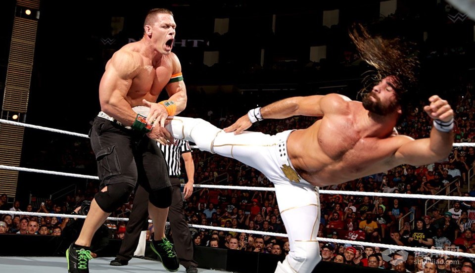 WWE冠军之夜2015：罗林斯VS塞纳
