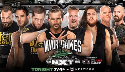 WWE NXT 接管大赛：战争游戏比赛视频
