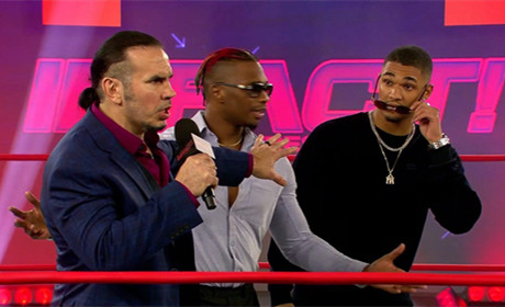 WWE马特·哈迪携私人派对大闹Impact摔角！