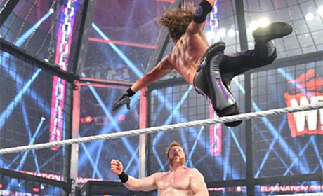 WWE希莫斯嘲讽现象大师在密室淘汰赛的有趣策略！