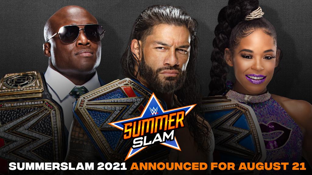 WWE《夏日狂潮2021》举办点，场馆以及开赛时间统一曝光！