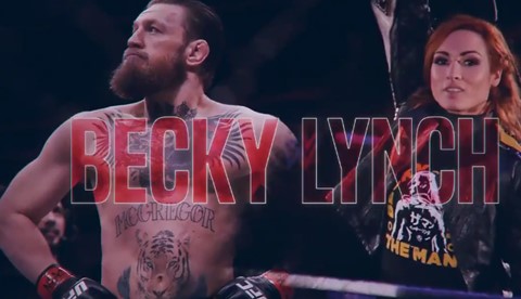 爱尔兰老乡的联动！贝基·林奇为嘴炮UFC264宣传片配音