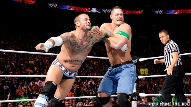 CM朋克 vs 塞纳《RAW 2012.11.13》