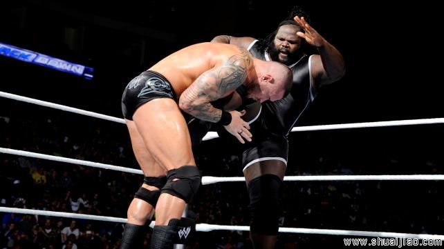 马克·亨利 vs 兰迪·奥顿《SD 2013.02.08》