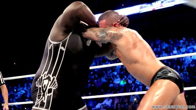 马克·亨利 vs 兰迪·奥顿《SD 2013.02.08》