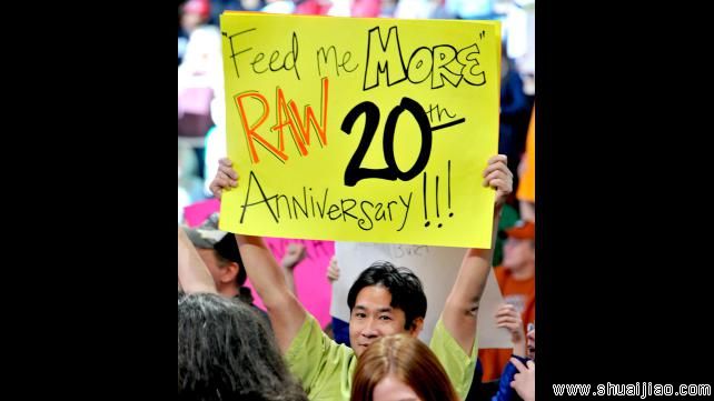 RAW粉丝现场标语大荟萃牌(2013.02.26) 
