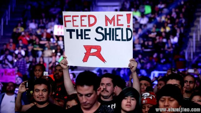 RAW粉丝现场标语大荟萃牌(2013.02.26) 