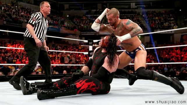 凯恩 vs CM朋克《RAW 2013.03.12》