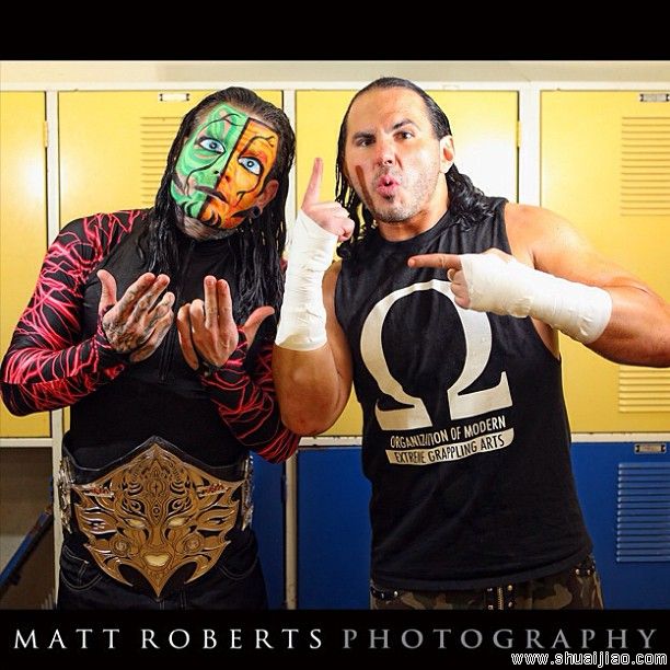 杰夫·哈迪冠军时期的一组写真