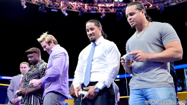 摔角狂热Axxess活动：WWE巨星游戏挑战赛