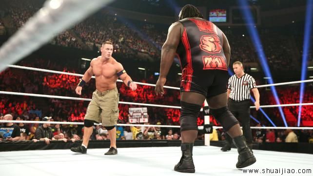 约翰·塞纳 vs 马克·亨利《RAW 2013.04.09》