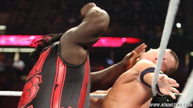 约翰·塞纳 vs 马克·亨利《RAW 2013.04.09》