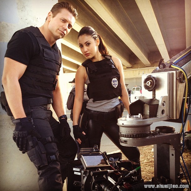 米兹新戏《Christmas Bounty》拍摄现场