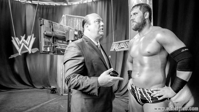 海曼、柯蒂斯·阿克塞尔后台交谈《RAW2013.05.21》