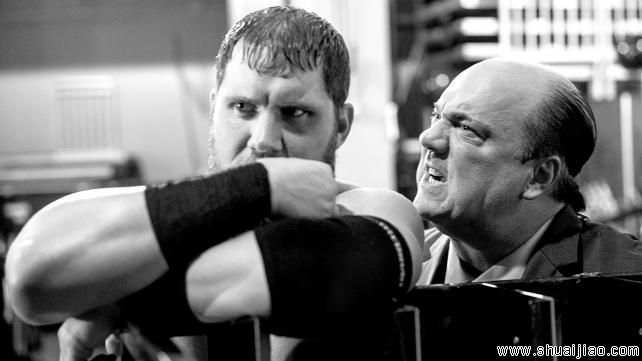 海曼、柯蒂斯·阿克塞尔后台交谈《RAW2013.05.21》