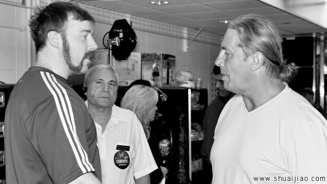 布雷特·哈特感恩之夜后台花絮