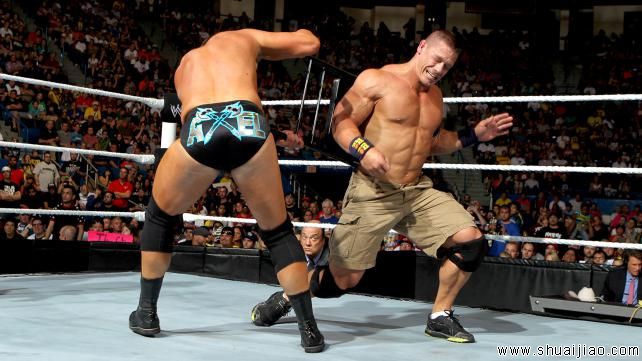 柯蒂斯·阿克塞尔 vs 约翰·塞纳《RAW 2013.06.04》