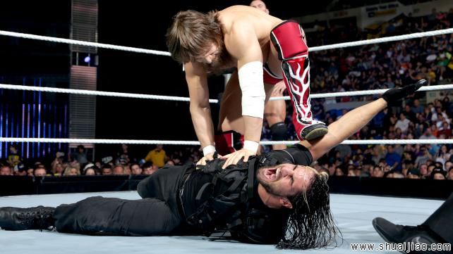 奥顿&布莱恩 vs NXT圣盾《SD 2013.06.07》