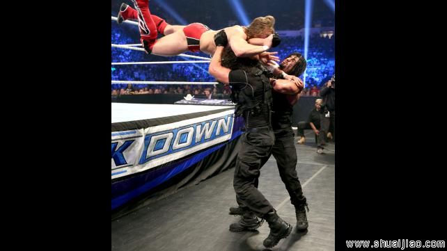 奥顿&布莱恩 vs NXT圣盾《SD 2013.06.07》