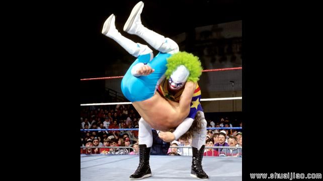 纪念WWE巨星小丑迪恩克