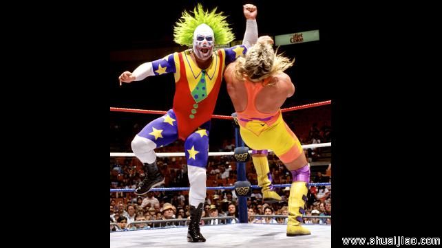 纪念WWE巨星小丑迪恩克
