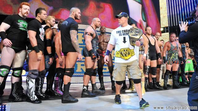 约翰·塞纳选择夏日狂潮2013对手《RAW 2013.07.16》