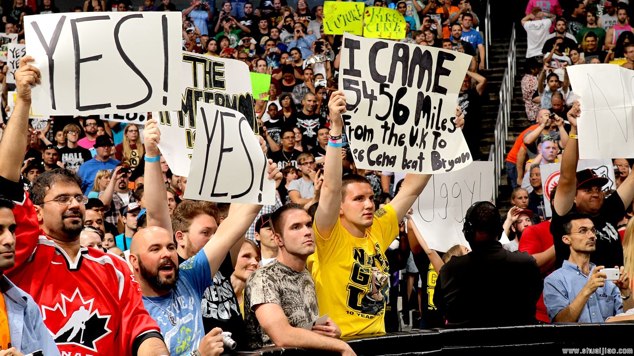 约翰·塞纳 vs 丹尼尔·布莱恩《夏日狂潮2013》