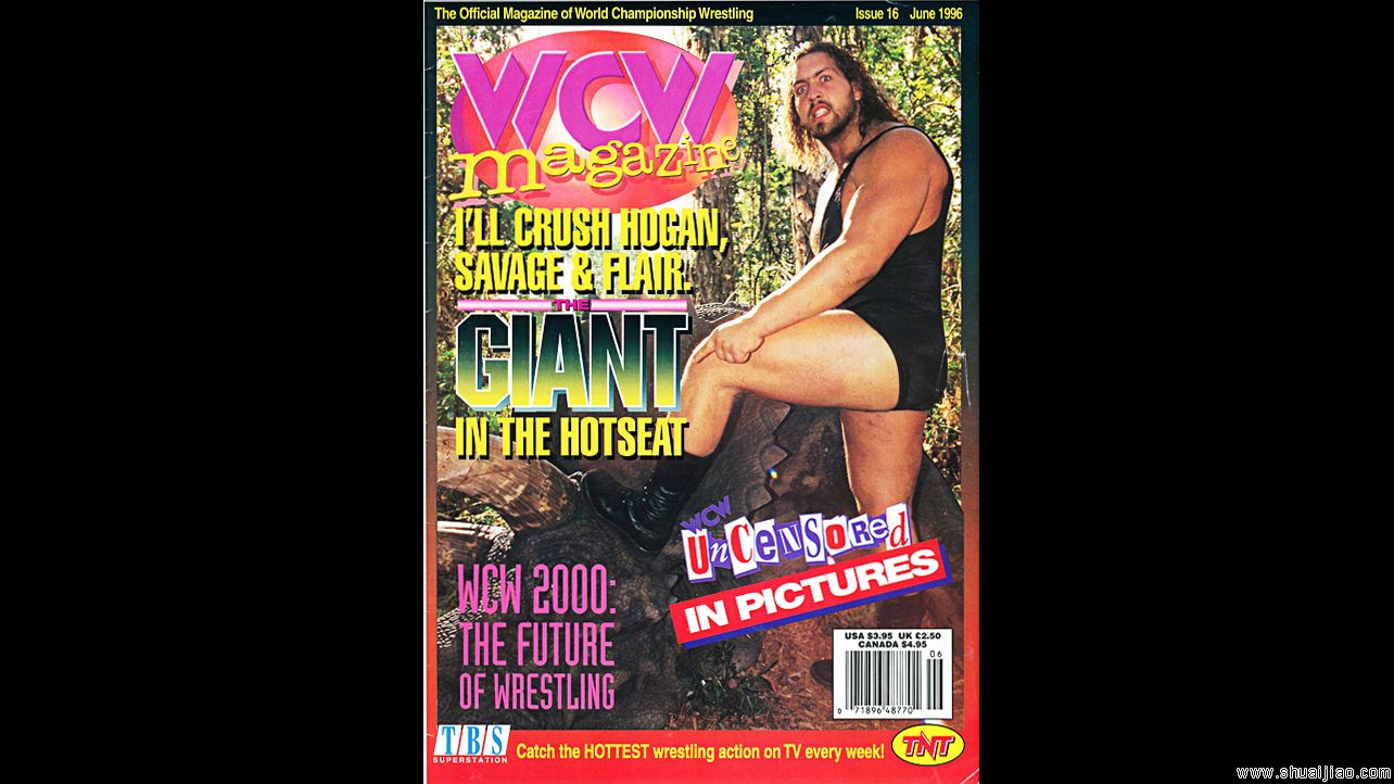 WCW杂志内页曝光