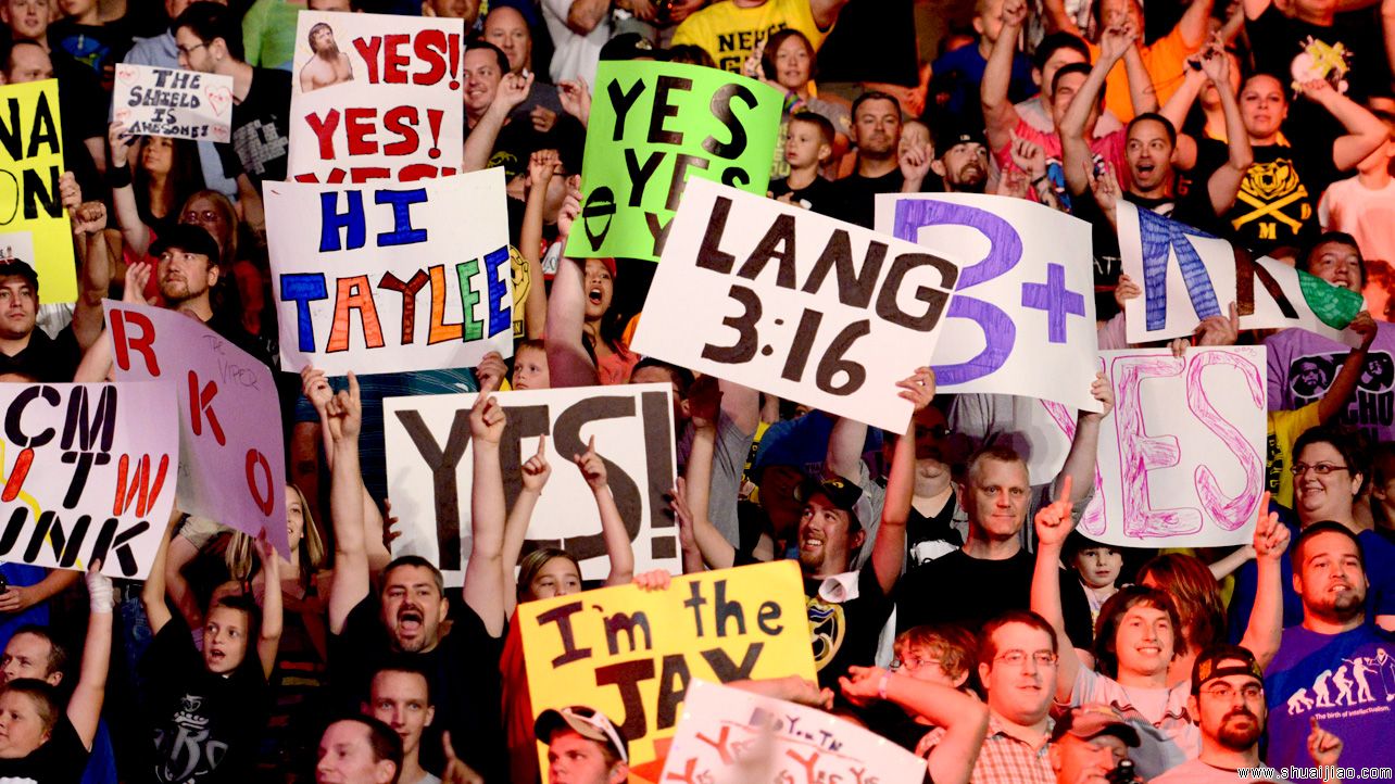 RAW粉丝现场标语大荟萃牌(2013.09.03) 