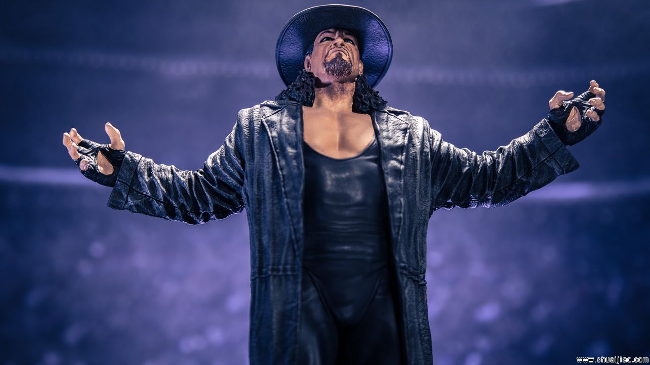 WWE摔角巨星送葬者雕像展示