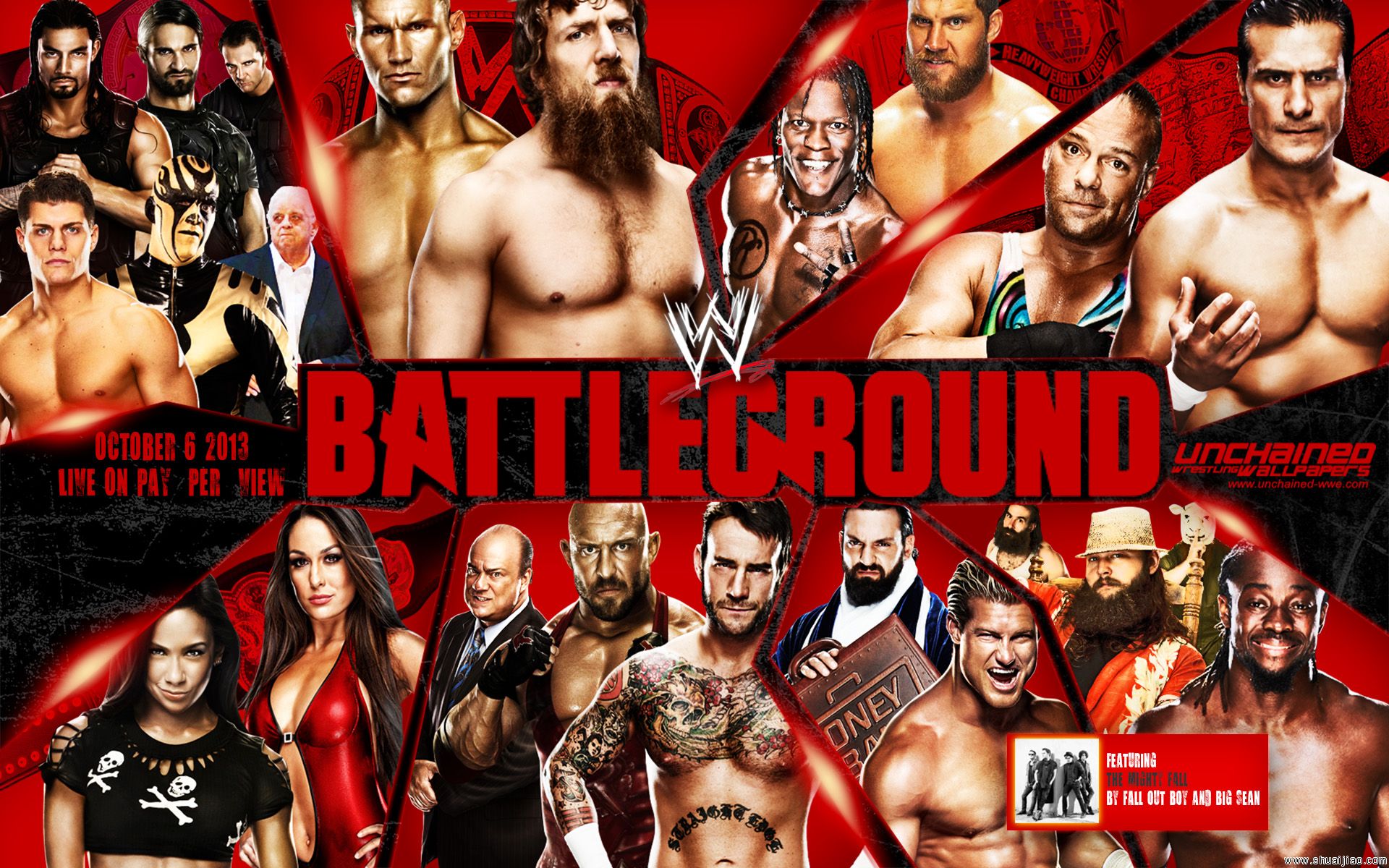 WWE战争之王2013高清桌面