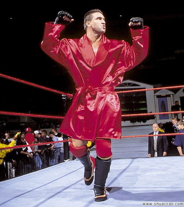 摔角手凯恩·沙姆罗克擂台写真