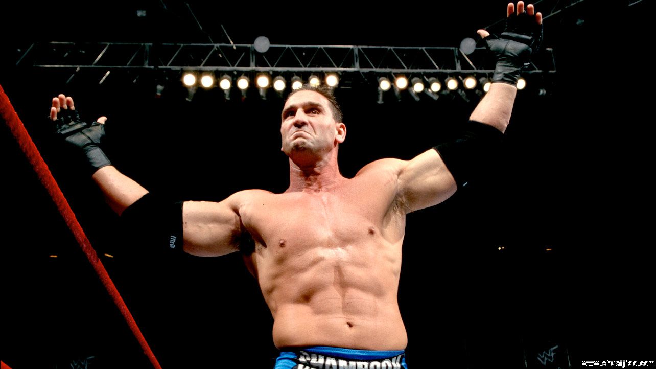 摔角手凯恩·沙姆罗克擂台写真