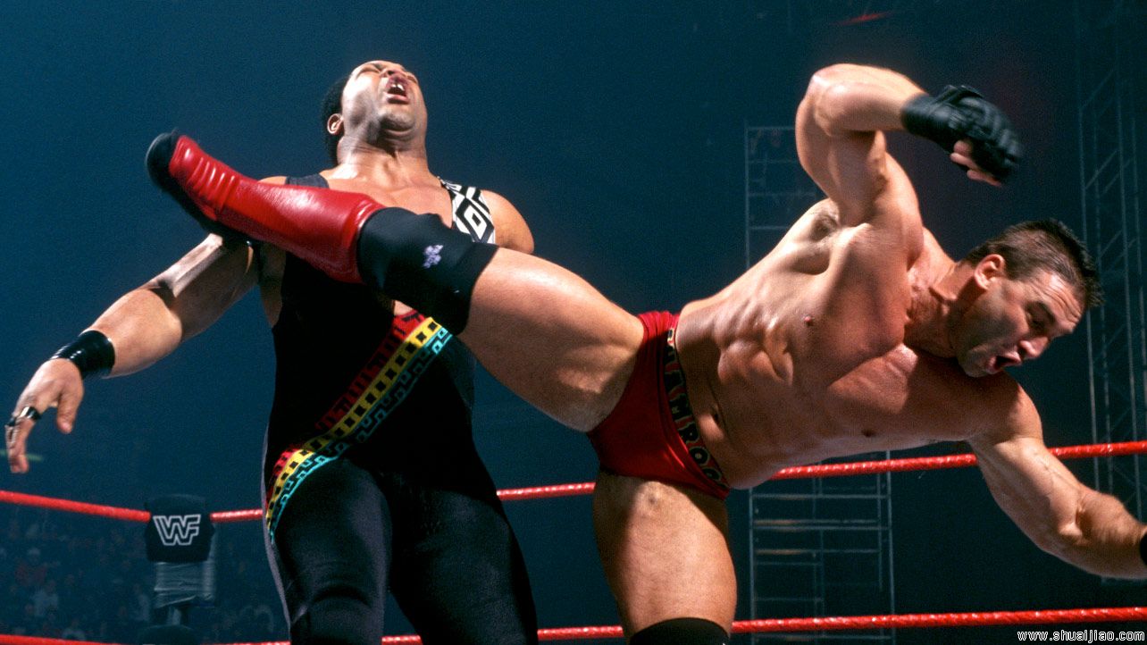 摔角手凯恩·沙姆罗克擂台写真