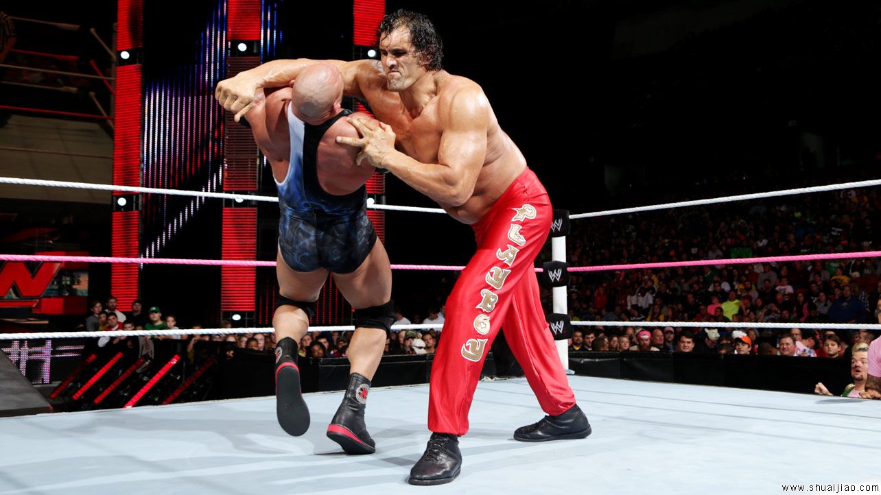 莱贝克 vs 巨人卡里《RAW 2013.11.05》