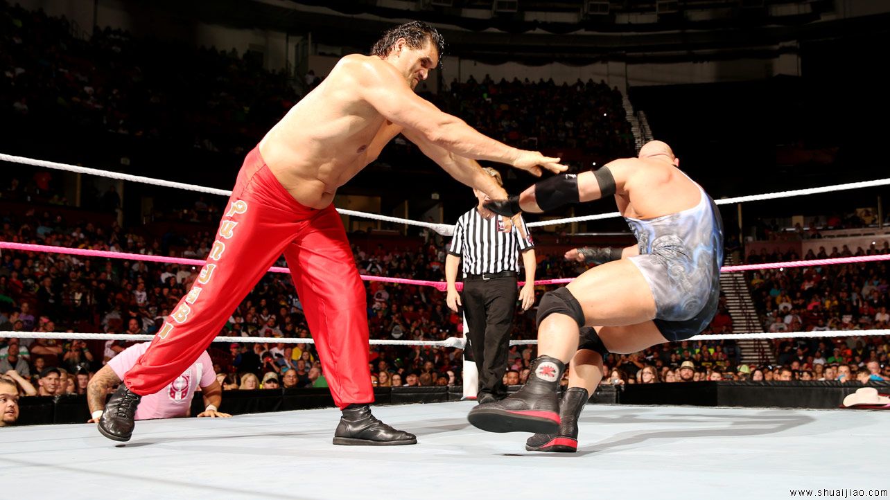 莱贝克 vs 巨人卡里《RAW 2013.11.05》