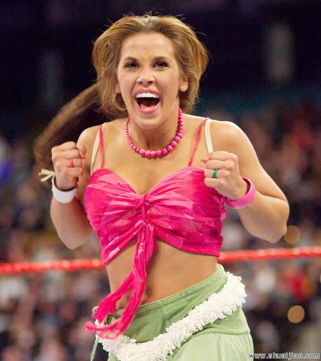 米基·詹姆斯WWE时期擂台写真