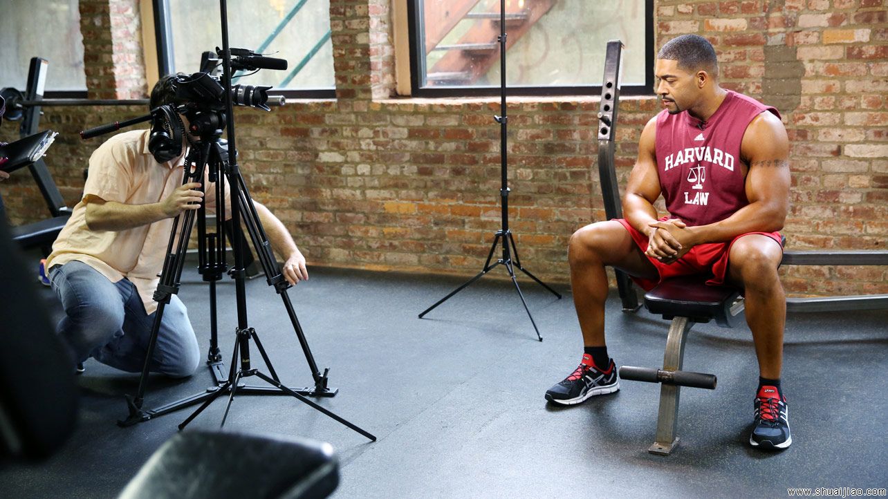 大卫·奥滕加拍摄《肌肉与健身》杂志花絮