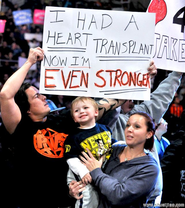 RAW粉丝现场标语大荟萃牌(2013.11.26) 