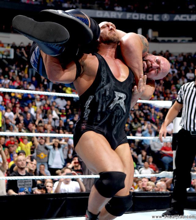 WWE对于莱贝克的小惩罚